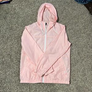 Boys Light pink zip up windbreaker